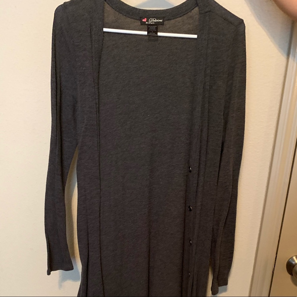 Delirious Gray Sweater